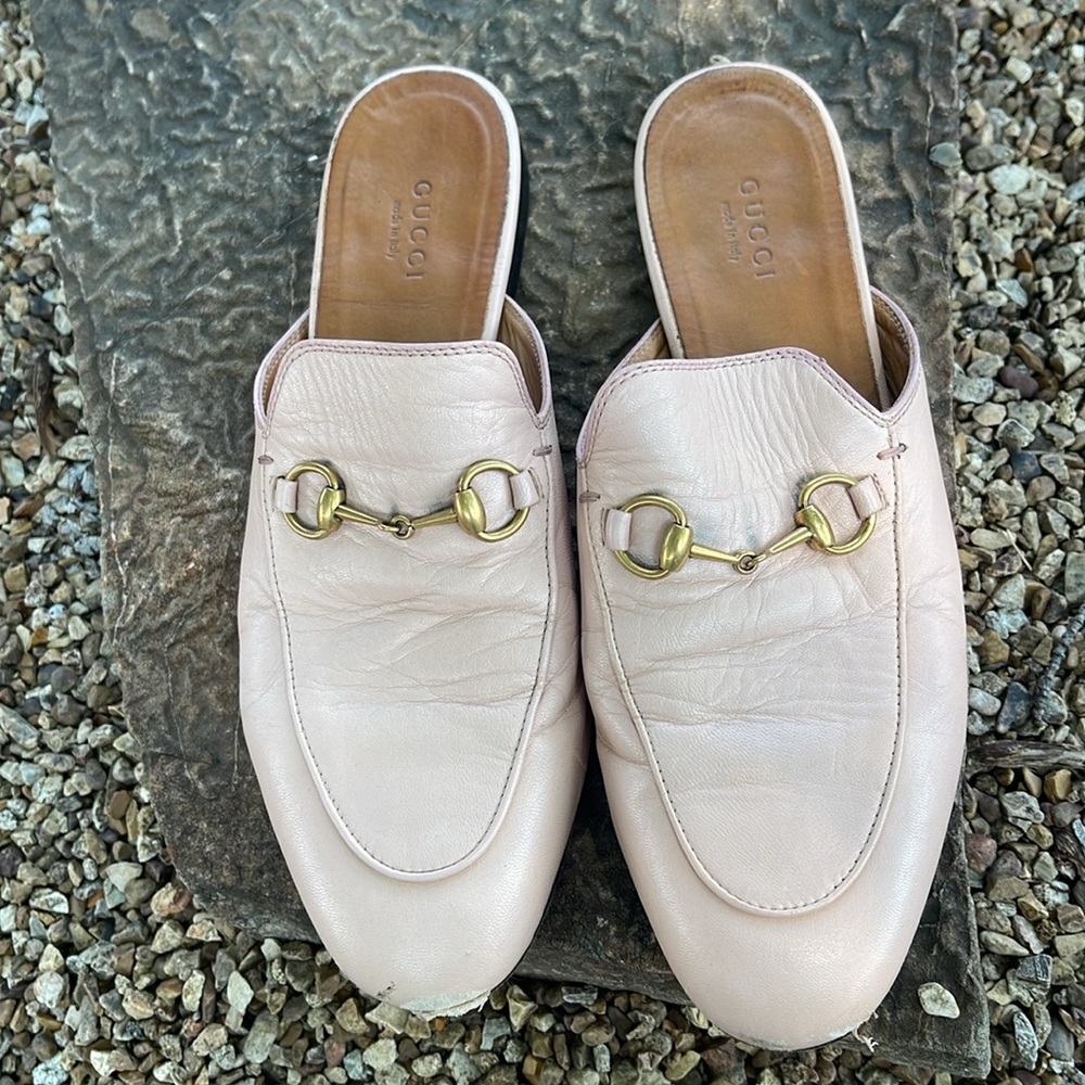 Gucci leather loafer size 38.5 pink - Picture 6 of 12